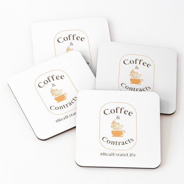 Item preview, Coffee & Contracts - Real Estate Life designed and sold by The Favorita.