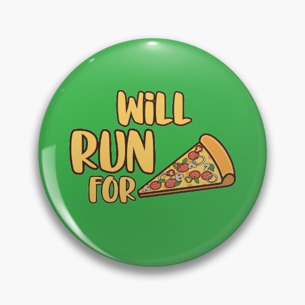 Item preview, Will Run For Pizza designed and sold by Art by s2ray.