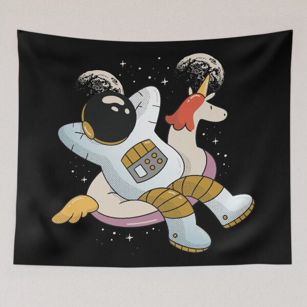 Item preview, Astronaut Chilling With Unicorn designed and sold by infleims.