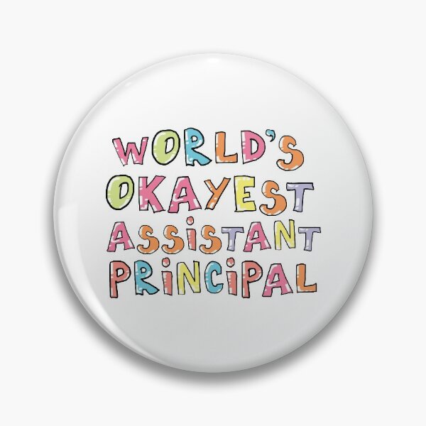 Item preview, World's Okayest Assistant Principal Gift Idea designed and sold by betternotes.