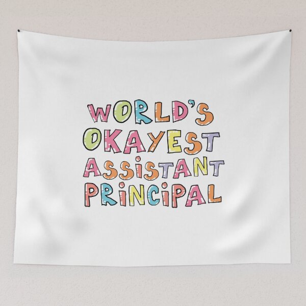 Item preview, World's Okayest Assistant Principal Gift Idea designed and sold by betternotes.