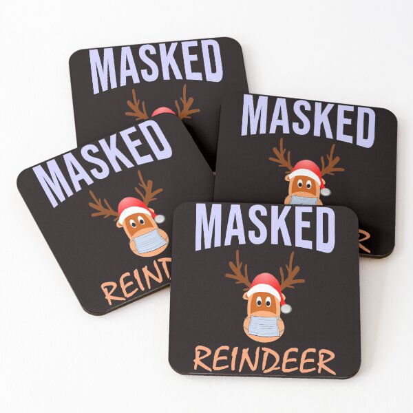 Item preview, Masked Reindeer - Funny Cute Reindeer And Text Effects Gift designed and sold by leo121687.