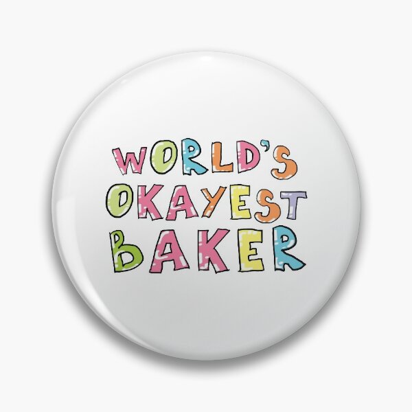 Item preview, World's Okayest Baker Gift Idea designed and sold by betternotes.