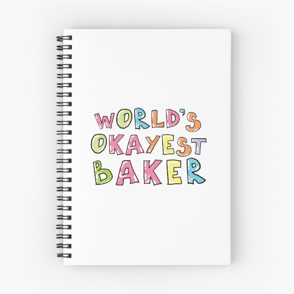 Item preview, World's Okayest Baker Gift Idea designed and sold by betternotes.