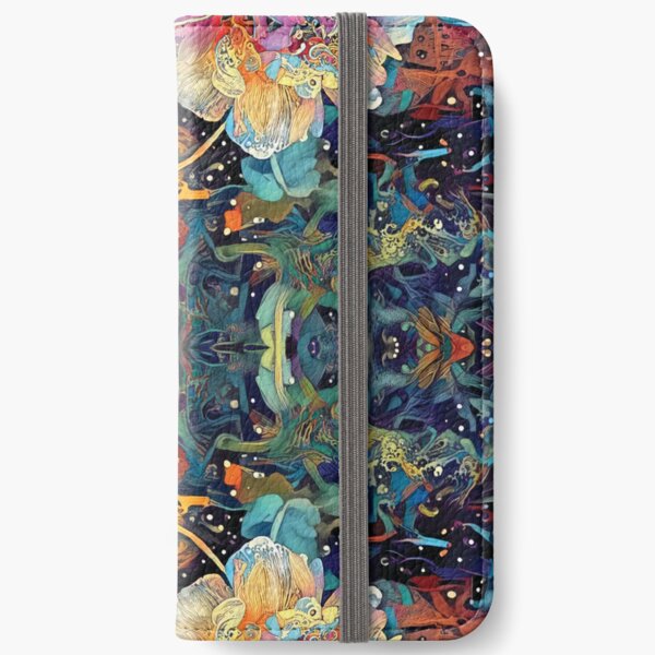 Night Flower iPhone Wallet