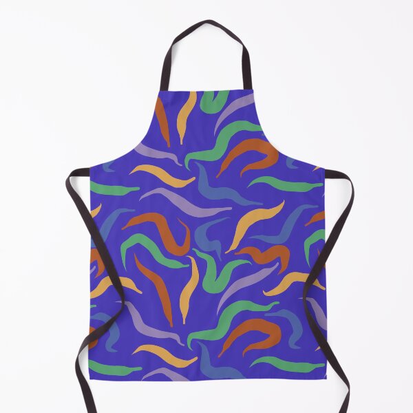 Item preview, Creature color Worms Blue background designed and sold by Miranda Benson.