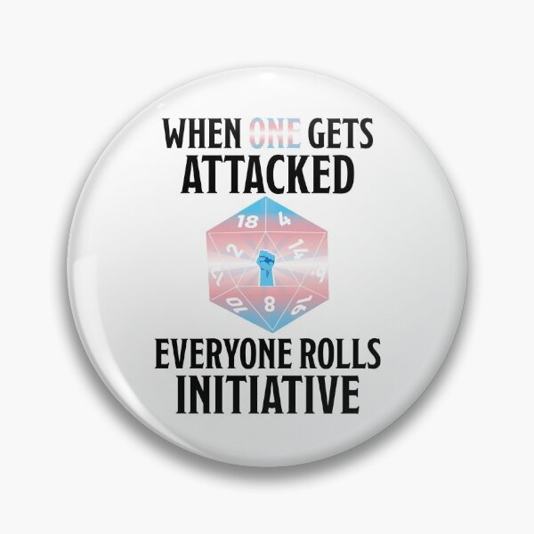 Item preview, Roll for Initiative - Transgender designed and sold by mamamaak.