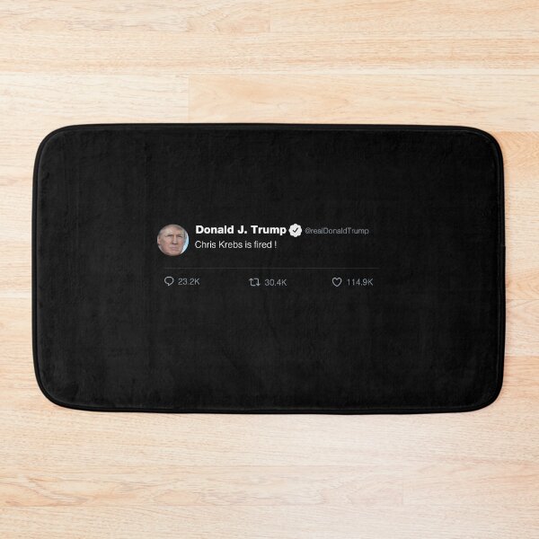Artikelvorschau, Chris Kreb wird gefeuert - Donald Trump entworfen und verkauft von Art-Tease.