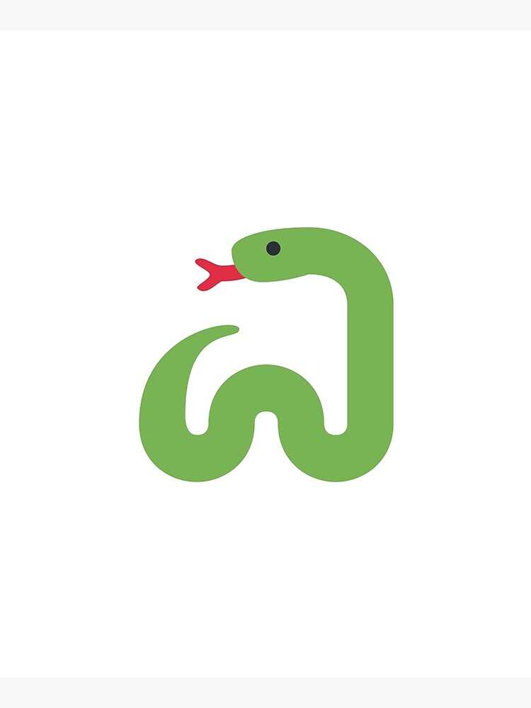Discover Snake Emoji Apron