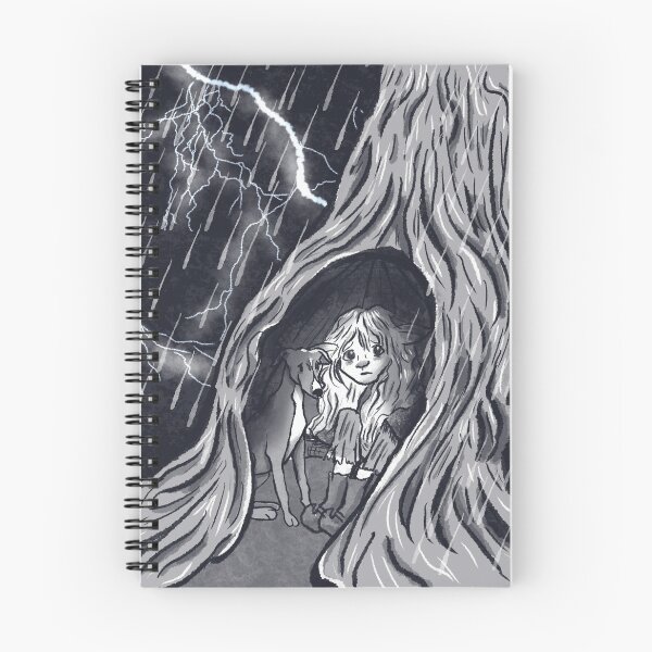 Item preview, Gelfling taking shelter from the storm-- Dark Crystal inspired piece designed and sold by MikaylaKB.