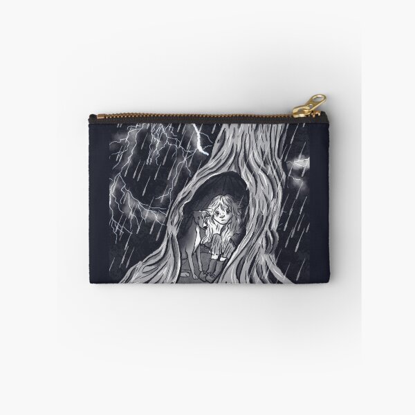 Item preview, Gelfling taking shelter from the storm-- Dark Crystal inspired piece designed and sold by MikaylaKB.