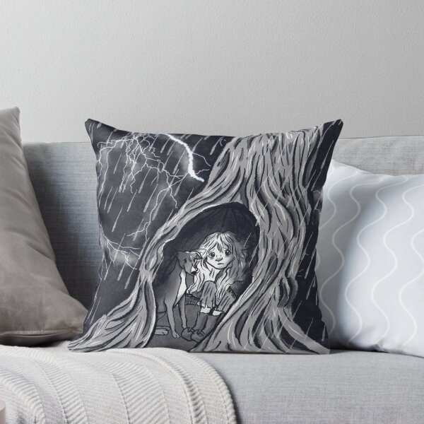 Item preview, Gelfling taking shelter from the storm-- Dark Crystal inspired piece designed and sold by MikaylaKB.