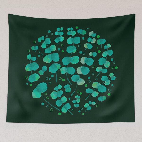 Item preview, Eucalyptus Leaves designed and sold by ethnicdrawing.