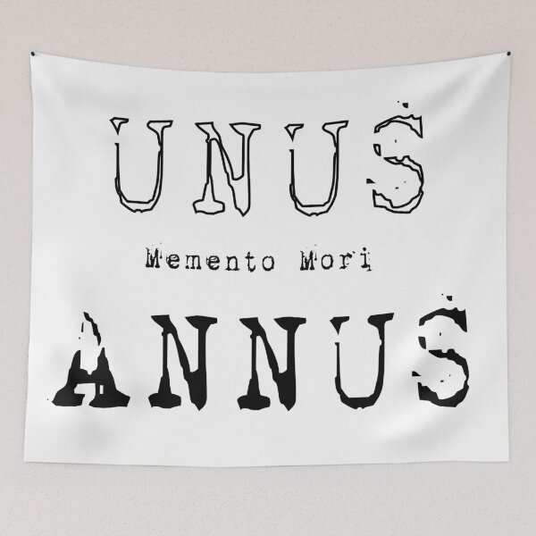 Item preview, Unus Annus Memento Mori designed and sold by yurwinn.