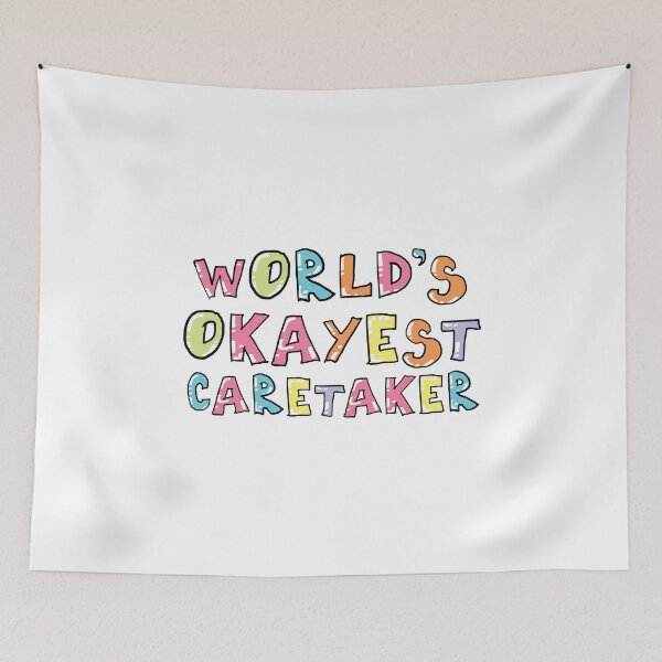 Item preview, World's Okayest Caretaker Gift Idea designed and sold by betternotes.