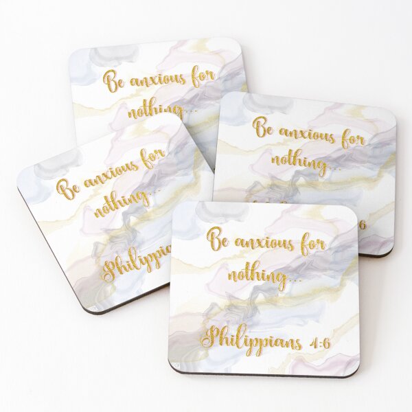 Item preview, Be Anxious For Nothing... Philippians 4:6 designed and sold by AffirmingArts.