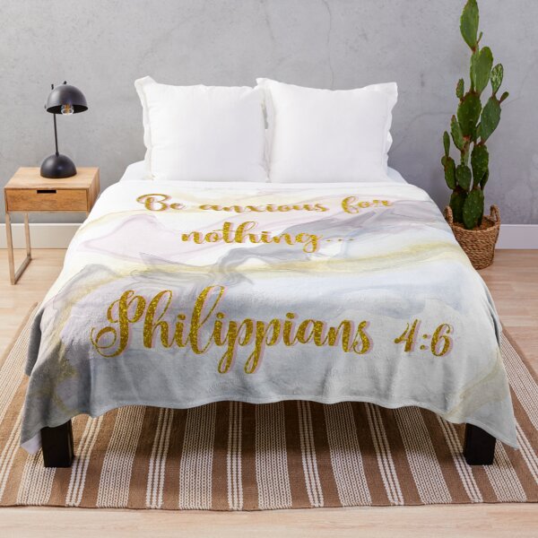 Item preview, Be Anxious For Nothing... Philippians 4:6 designed and sold by AffirmingArts.