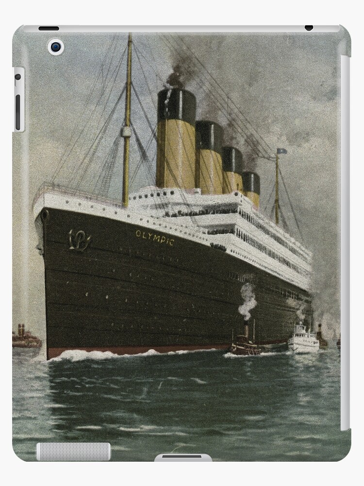 The Rms Olympic Ipad Case Skin By Tinyflyinggoats Redbubble