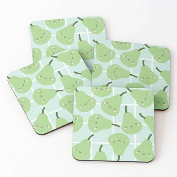 Item preview, Cute Pear Grid Pattern designed and sold by SofiaSava01.