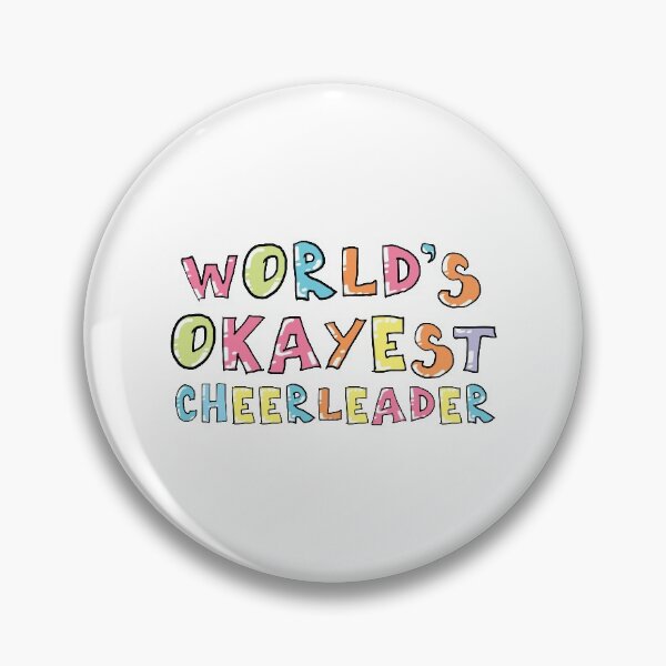 Item preview, World's Okayest Cheerleader Gift Idea designed and sold by betternotes.