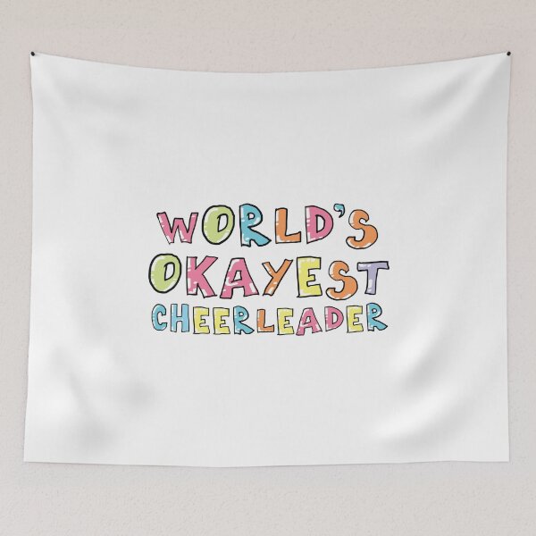 Item preview, World's Okayest Cheerleader Gift Idea designed and sold by betternotes.