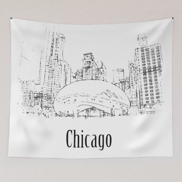 Item preview, Chicago Bean designed and sold by Lisa Johnson.