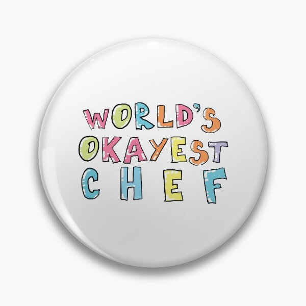 Item preview, World's Okayest Chef Gift Idea designed and sold by betternotes.
