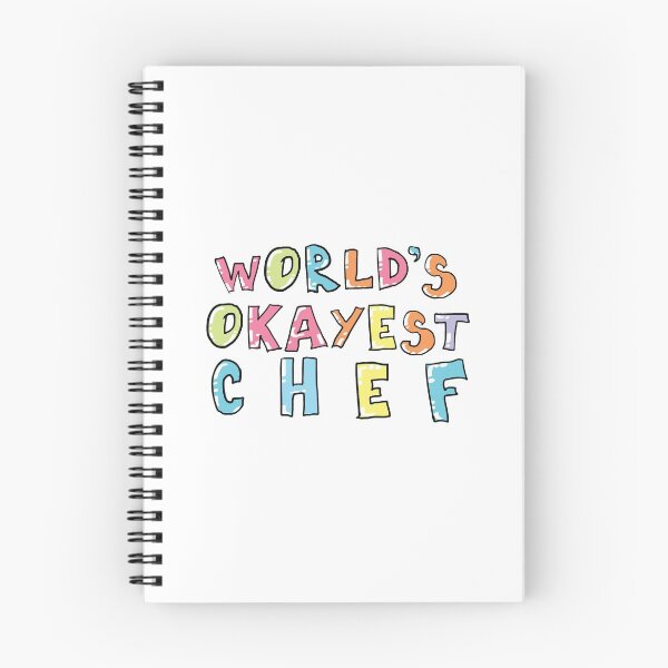 Item preview, World's Okayest Chef Gift Idea designed and sold by betternotes.