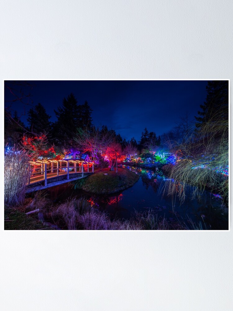 Alternate view of Japanese Gardens Christmas 1 Poster