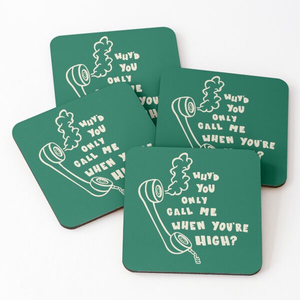 Item preview, ARTIC MONKEYS -  WHY'D YOU ONLY CALL ME WHEN YOU'RE HIGH designed and sold by ughhalle.