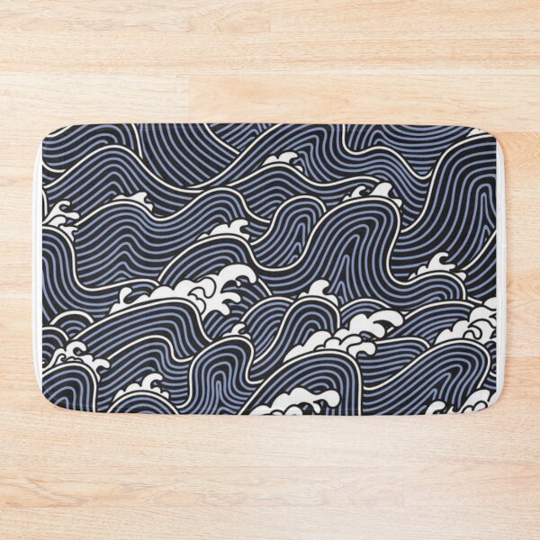 Item preview, Blue Wave Pattern designed and sold by sarahvonurban.