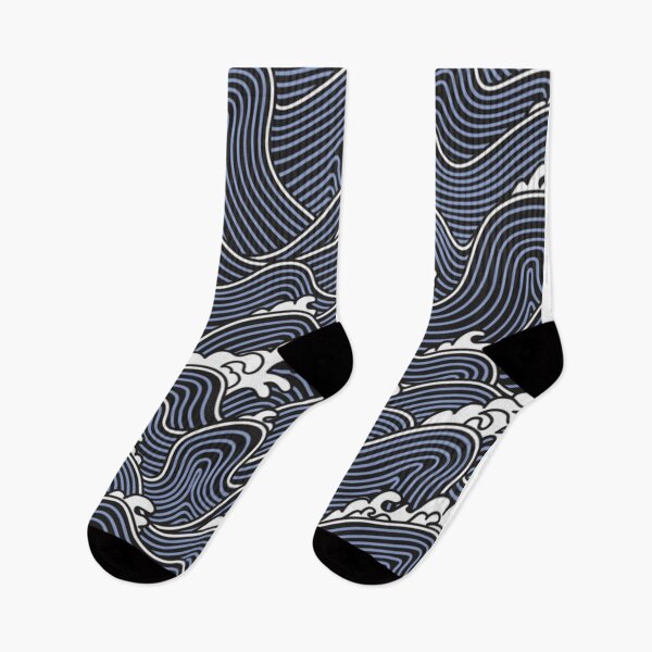 Item preview, Blue Wave Pattern designed and sold by sarahvonurban.