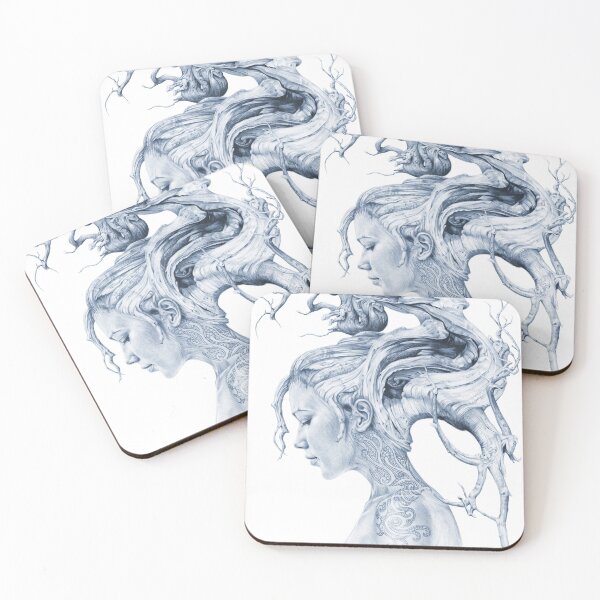 Item preview, Contemplation - Blue designed and sold by Fiona Francois.