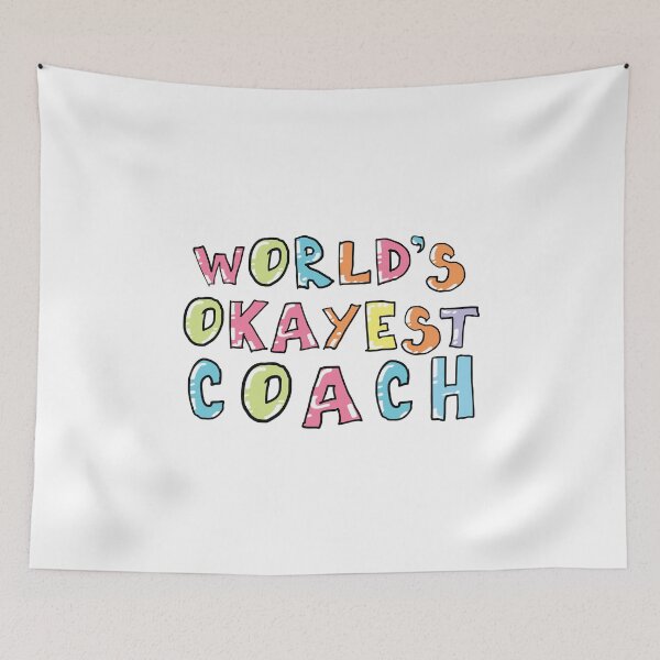 Item preview, World's Okayest Coach Gift Idea designed and sold by betternotes.