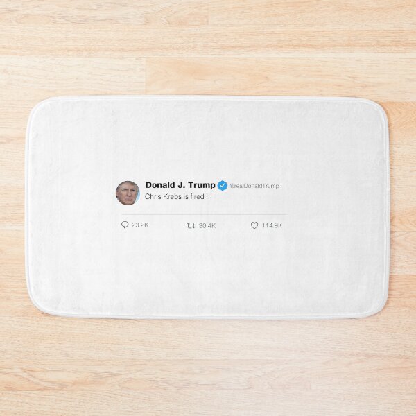 Artikelvorschau, Chris Kreb wird gefeuert - Donald Trump entworfen und verkauft von Art-Tease.