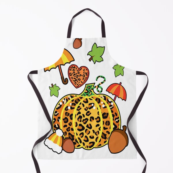Item preview, Happy Pumpkin Thanksgiving in leopard pattern designed and sold by MisPuHoney.