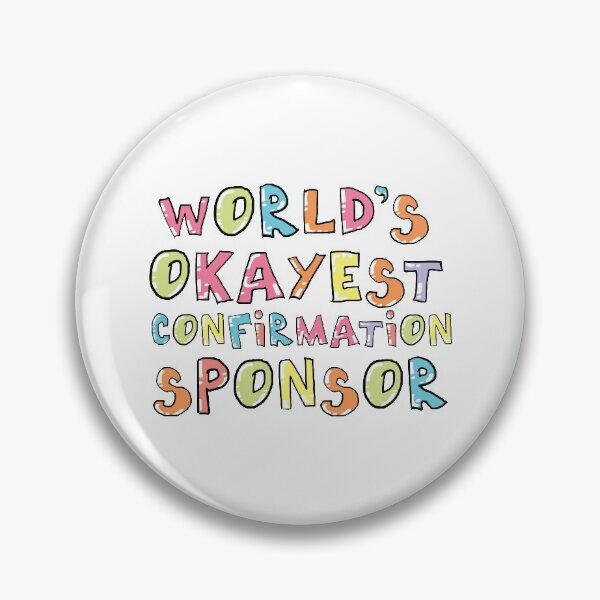 Item preview, World's Okayest Confirmation Sponsor Gift Idea designed and sold by betternotes.