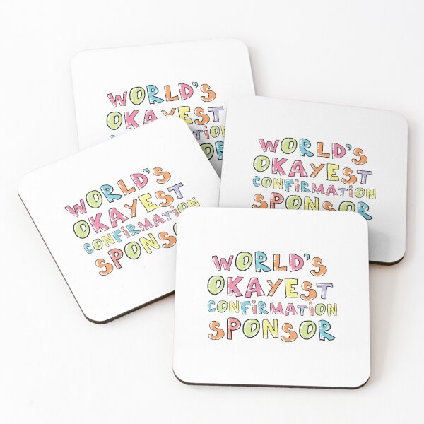 Item preview, World's Okayest Confirmation Sponsor Gift Idea designed and sold by betternotes.