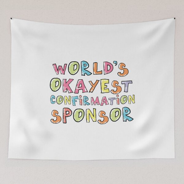 Item preview, World's Okayest Confirmation Sponsor Gift Idea designed and sold by betternotes.