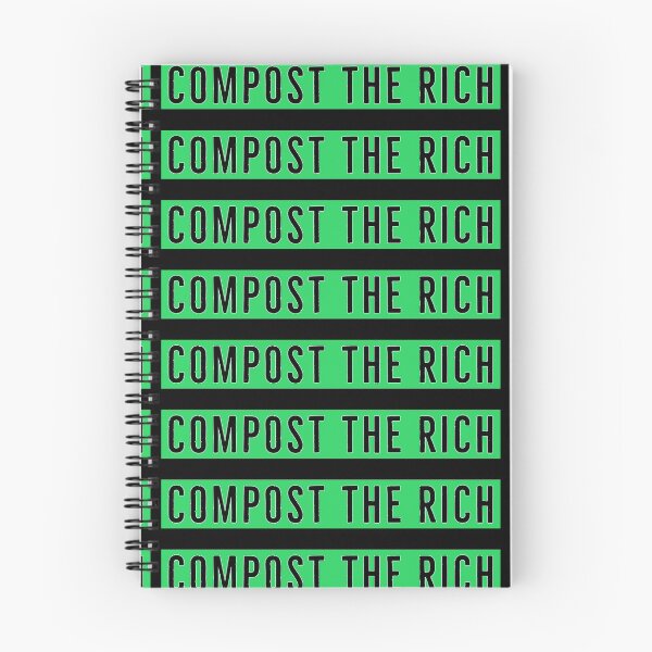 Item preview, Compost the Rich designed and sold by INKwellWellWell.