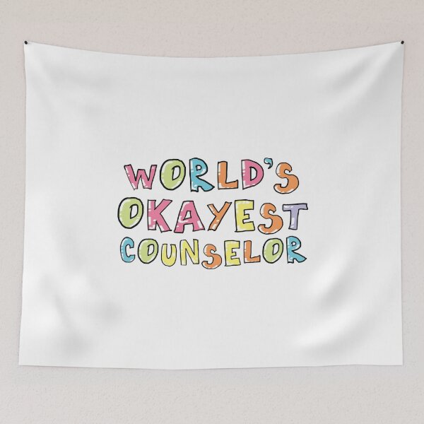 Item preview, World's Okayest Counselor Gift Idea designed and sold by betternotes.
