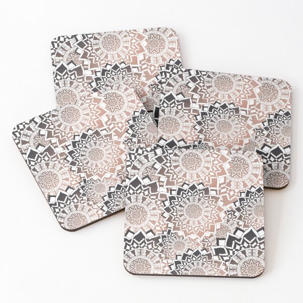 Item preview, Rose and Navy Mandalas designed and sold by KEArtwork.