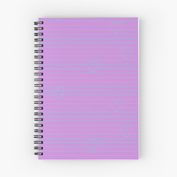 Item preview, Love Notes Hearts Stationery Notepaper Purple Lilac Mauve designed and sold by Cecilia Mok.