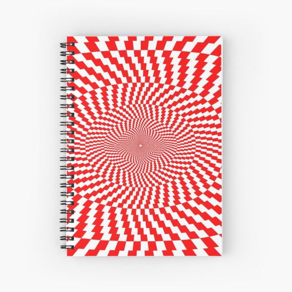 Copy of Optical Illusion, Visual Illusion, Physical Illusion, Physiological Illusion, Cognitive Illusions Spiral Notebook