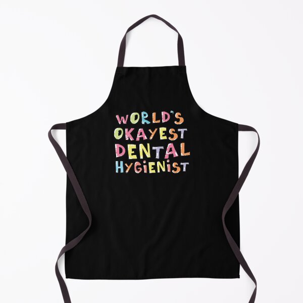 Item preview, World's Okayest Dental Hygienist Gift Idea designed and sold by betternotes.