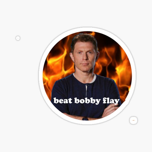 Beat Bobby Flay sticker Sticker