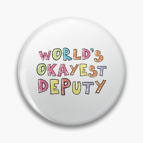 Item preview, World's Okayest Deputy Gift Idea designed and sold by betternotes.