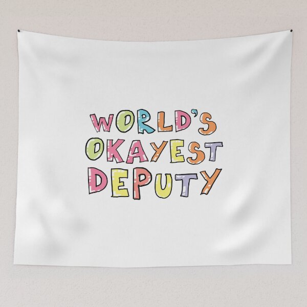 Item preview, World's Okayest Deputy Gift Idea designed and sold by betternotes.