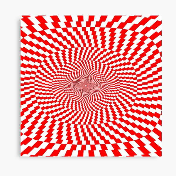 Optical Illusion, Visual Illusion, Physical Illusion, Physiological Illusion, Cognitive Illusions Canvas Print