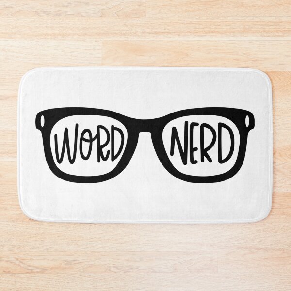 Item preview, Word Nerd designed and sold by simplybirdsong.